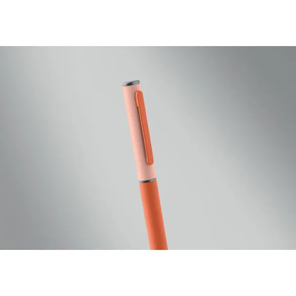 FILLAN Kemijska olovka na okretanje od recikliranog aluminija Narančasta