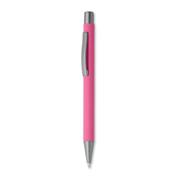 NALI Recycled aluminium ball pen Fuchsia
