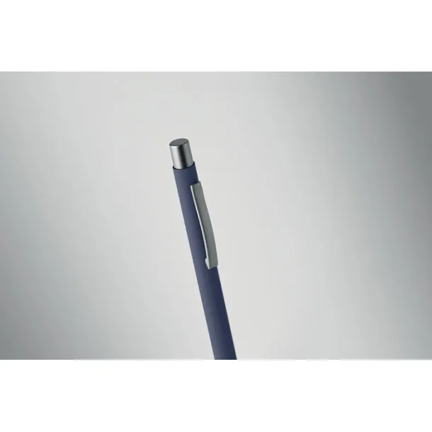 NALI Recycled aluminium ball pen French navy