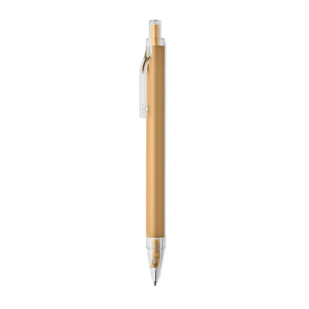 NOSTA Recycled aluminium ball pen Matt Gold