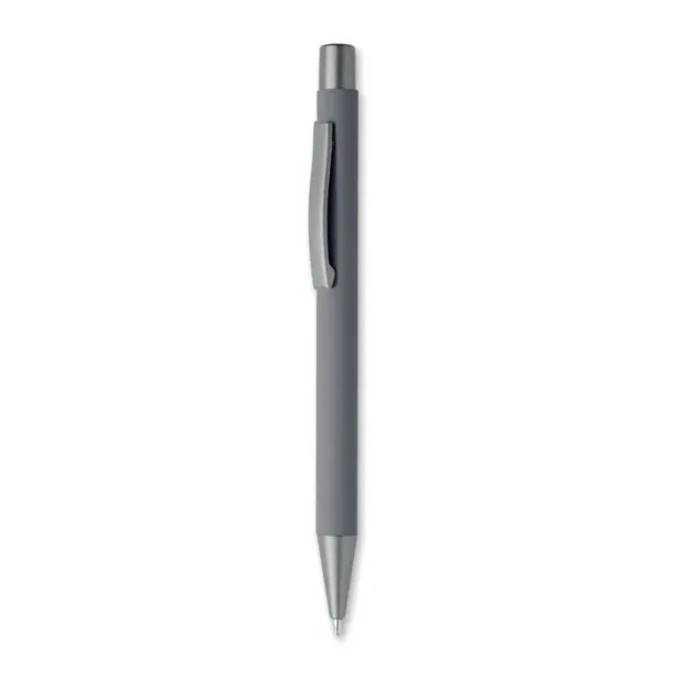 NALI Recycled aluminium ball pen Stone Grey