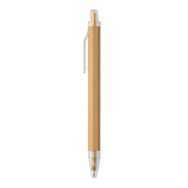 NOSTA Recycled aluminium ball pen Matt Gold