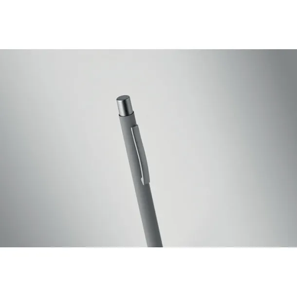 NALI Recycled aluminium ball pen Stone Grey