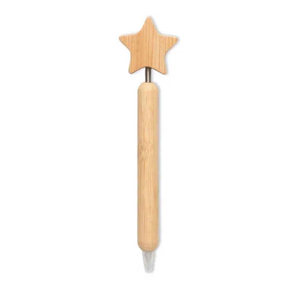 STARPEN Bamboo star ball pen Wood