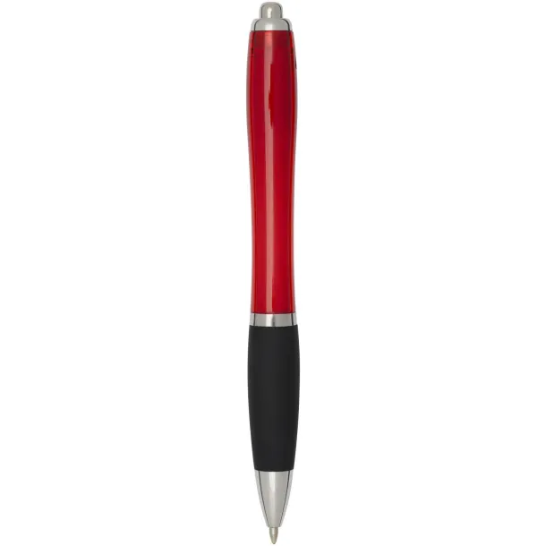 Nash RCS Kemijska olovka s obojenim tijelom i crnim hvatištem (crna tinta) Crvena