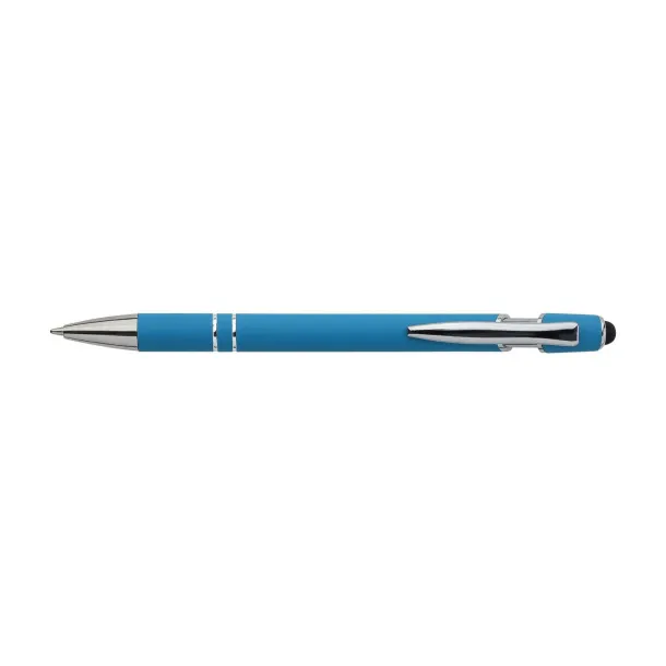  Recycled aluminium ballpen Primo light blue