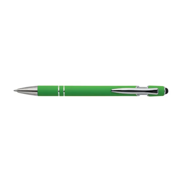  Recycled aluminium ballpen Primo Limeta
