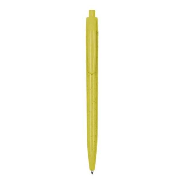 Joan Wheat straw ball pen Žuta