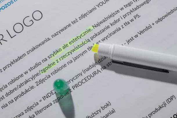 FLUO kemijska olovka s markerom Žuta