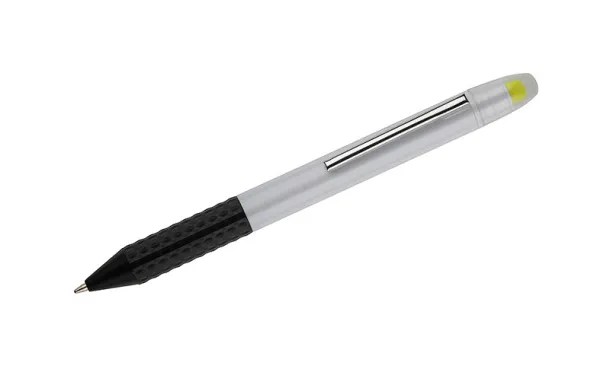 FLUO Ballpoint pen with highlighter FLUO Crna