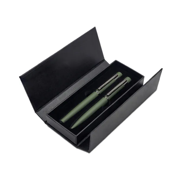 SOFTIS writing set Dark green