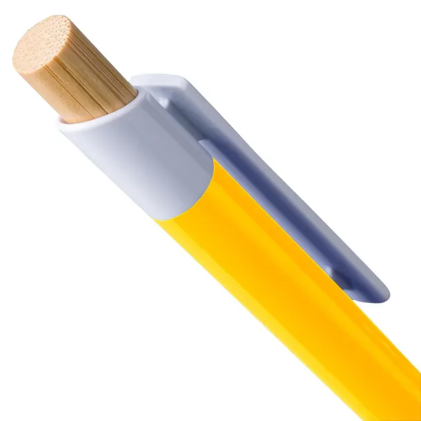 Recycled ABS ballpen Zian Žuta
