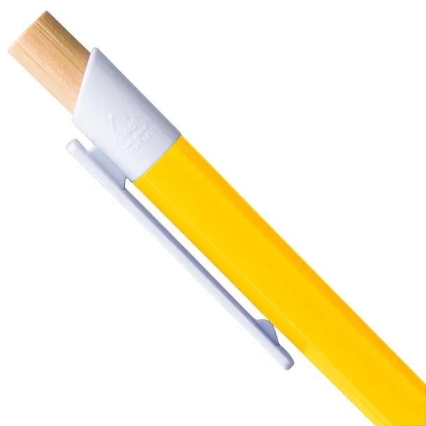  Recycled ABS ballpen Zian Žuta