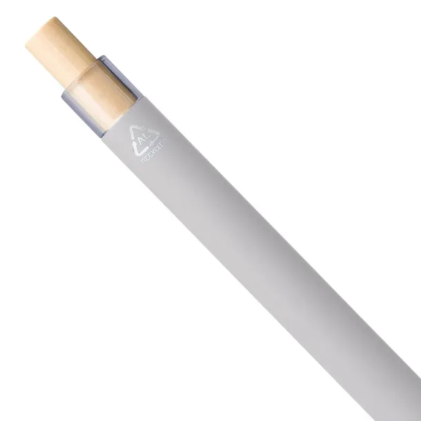  Recycled aluminium ballpen Kira Bijela