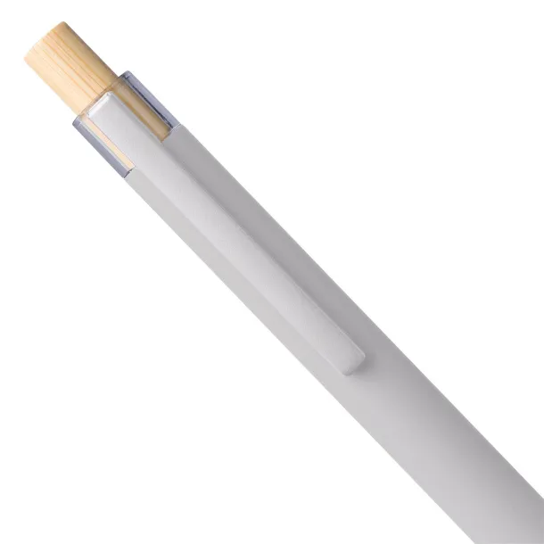  Recycled aluminium ballpen Kira Bijela