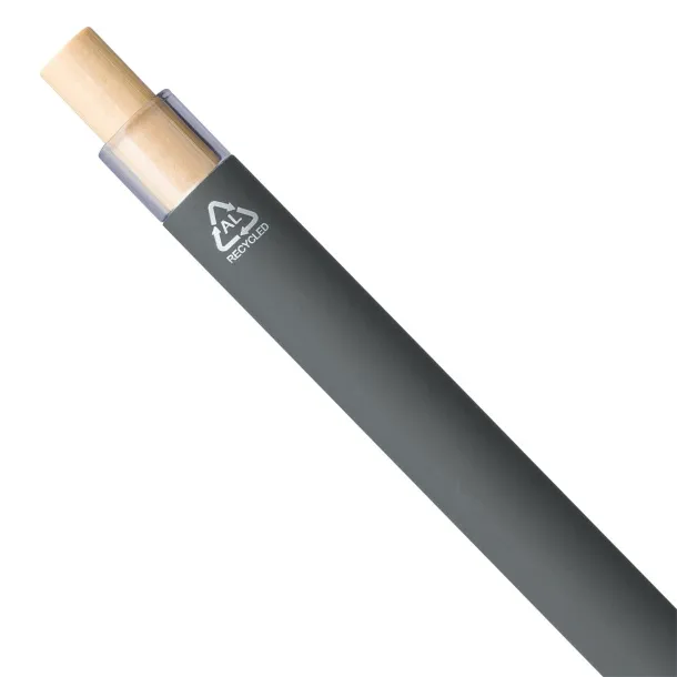  Kira kemijska olovka od recikliranog aluminija Siva