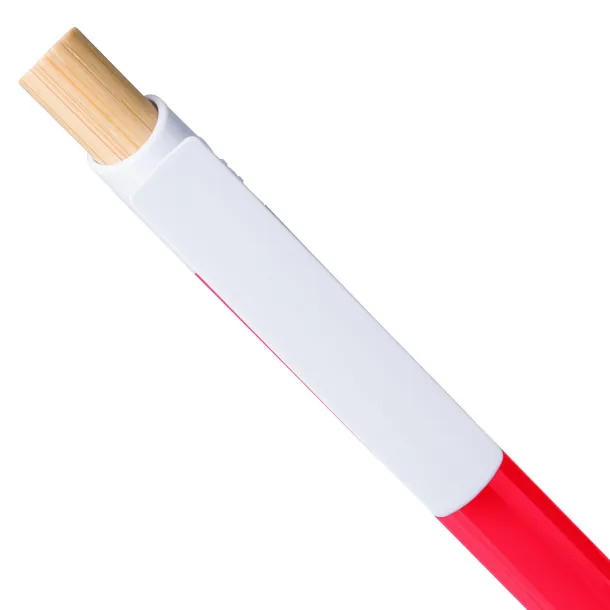  Recycled ABS ballpen Zian Crvena