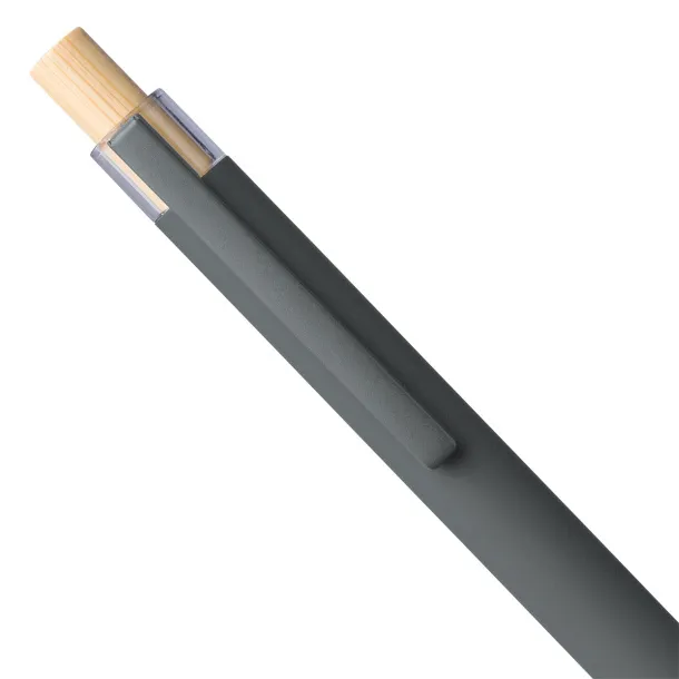  Recycled aluminium ballpen Kira grey