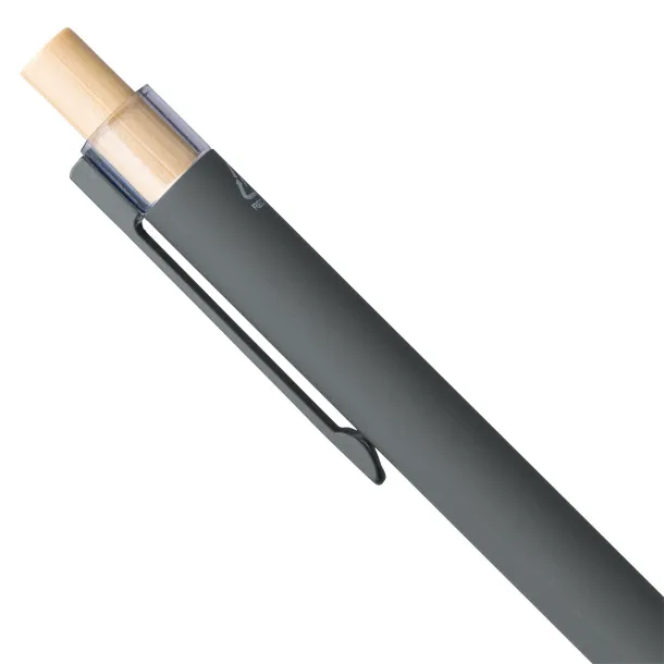  Kira kemijska olovka od recikliranog aluminija Siva