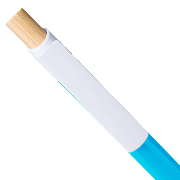  Recycled ABS ballpen Zian light blue