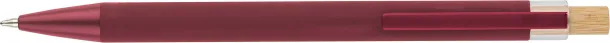 Kira kemijska olovka od recikliranog aluminija burgundy