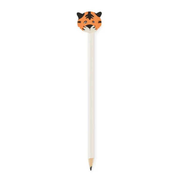 CIRCO Wooden pencil in animal shape White