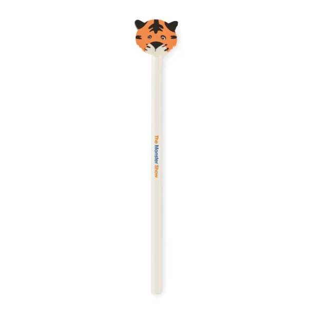 CIRCO Wooden pencil in animal shape White