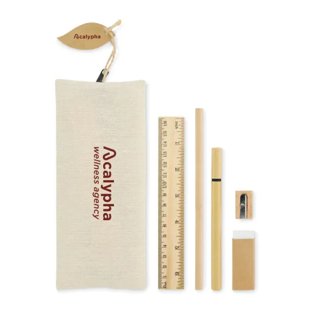 JUCOSET Stationery set Black