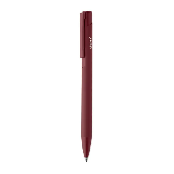 ESCRI Recycled aluminium ball pen Burgundy