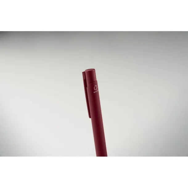 ESCRI Recycled aluminium ball pen Burgundy