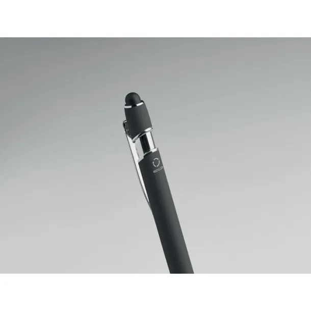 SIPARO Recycled aluminium stylus pen Black