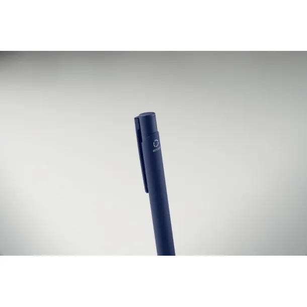 ESCRI Recycled aluminium ball pen French navy