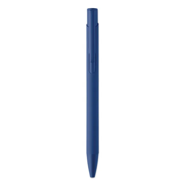 ESCRI Recycled aluminium ball pen Royal blue