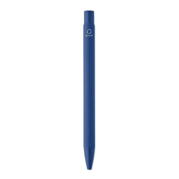 ESCRI Recycled aluminium ball pen Royal blue