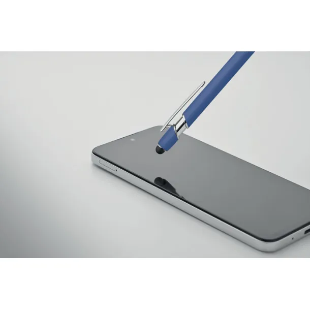 SIPARO Recycled aluminium stylus pen Royal blue