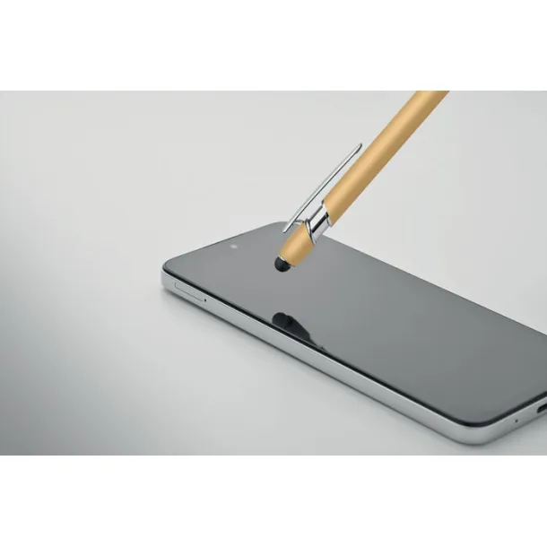 SIPARO Stylus olovka od recikliranog aluminija Zlatna