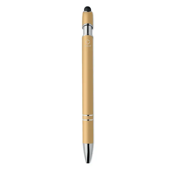 SIPARO Stylus olovka od recikliranog aluminija Zlatna
