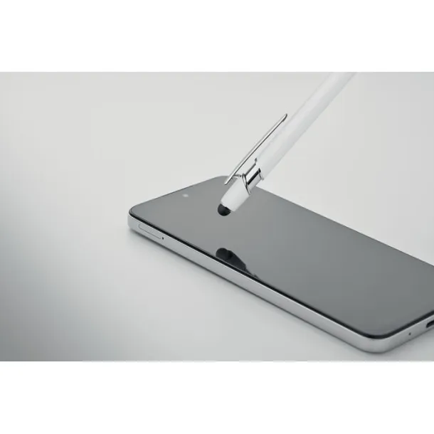 SIPARO Stylus olovka od recikliranog aluminija Bijela