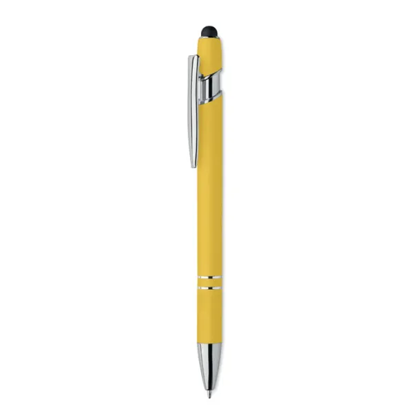 SIPARO Recycled aluminium stylus pen Yellow
