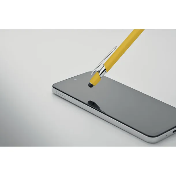SIPARO Stylus olovka od recikliranog aluminija Žuta