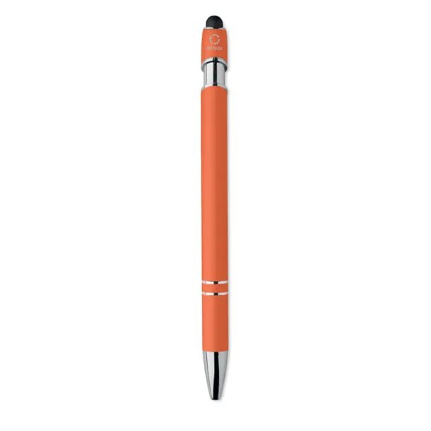 SIPARO Stylus olovka od recikliranog aluminija Narančasta