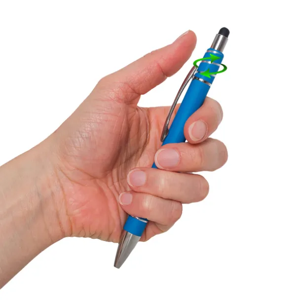 SPINNER aluminium pen Blue