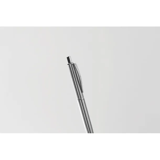 GRAZ COLOUR Push button pen in box Matt Silver