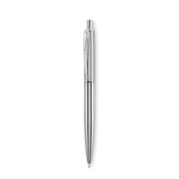 GRAZ COLOUR Push button pen in box Matt Silver