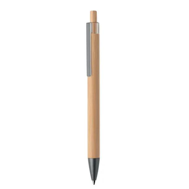 ITEA Push button bamboo pen Wood