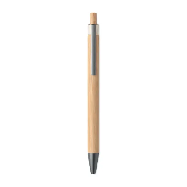 ITEA Push button bamboo pen Wood