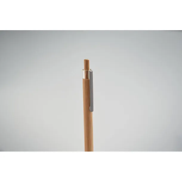 ITEA Push button bamboo pen Wood