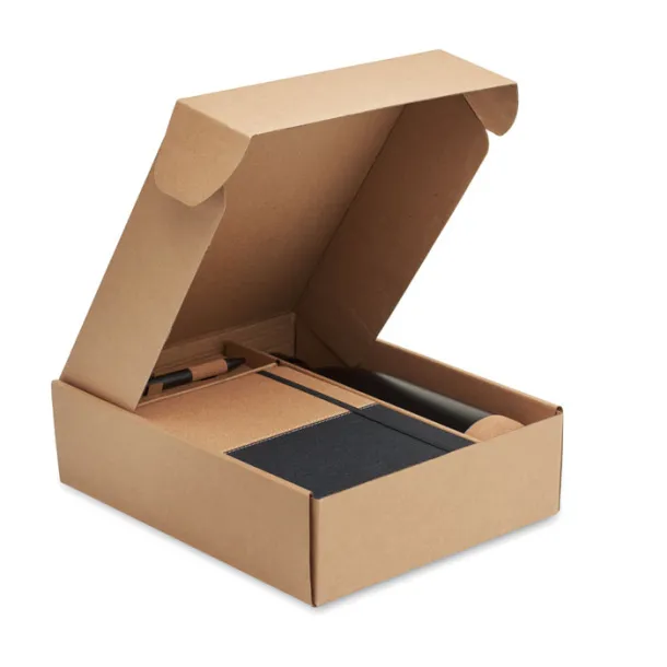 CADEAU Poklon set od 3 komada u kutiji Crna
