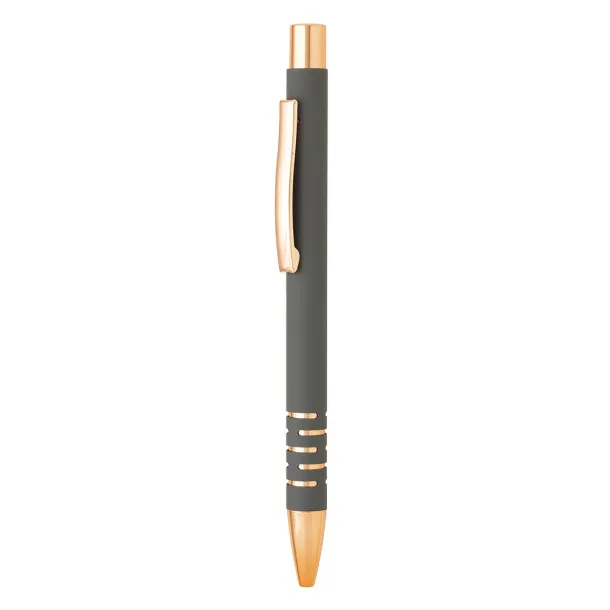 TITANIUM ZOE Metalna kemijska olovka Siva