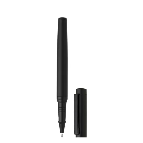 OTTO Metal ball pen and roller pen set Black